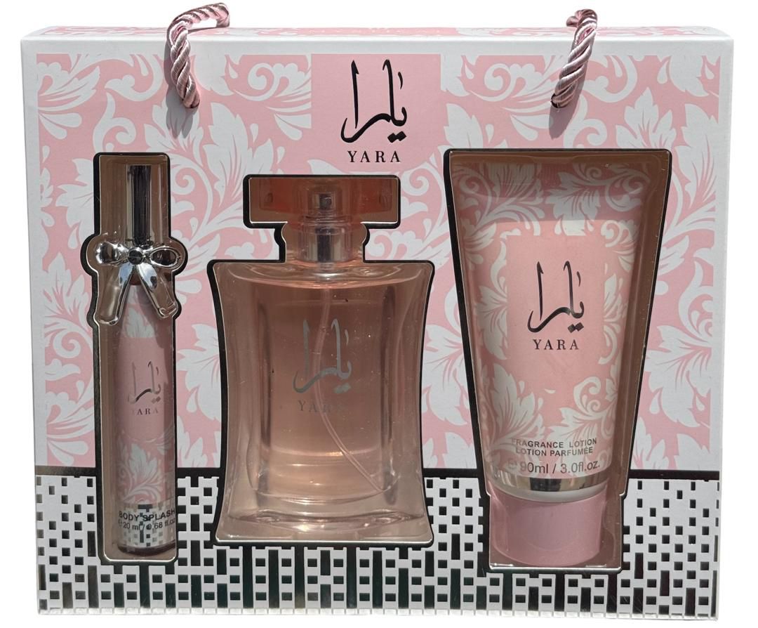 3 coffret de parfum : Mrs way ; musuf et yara
