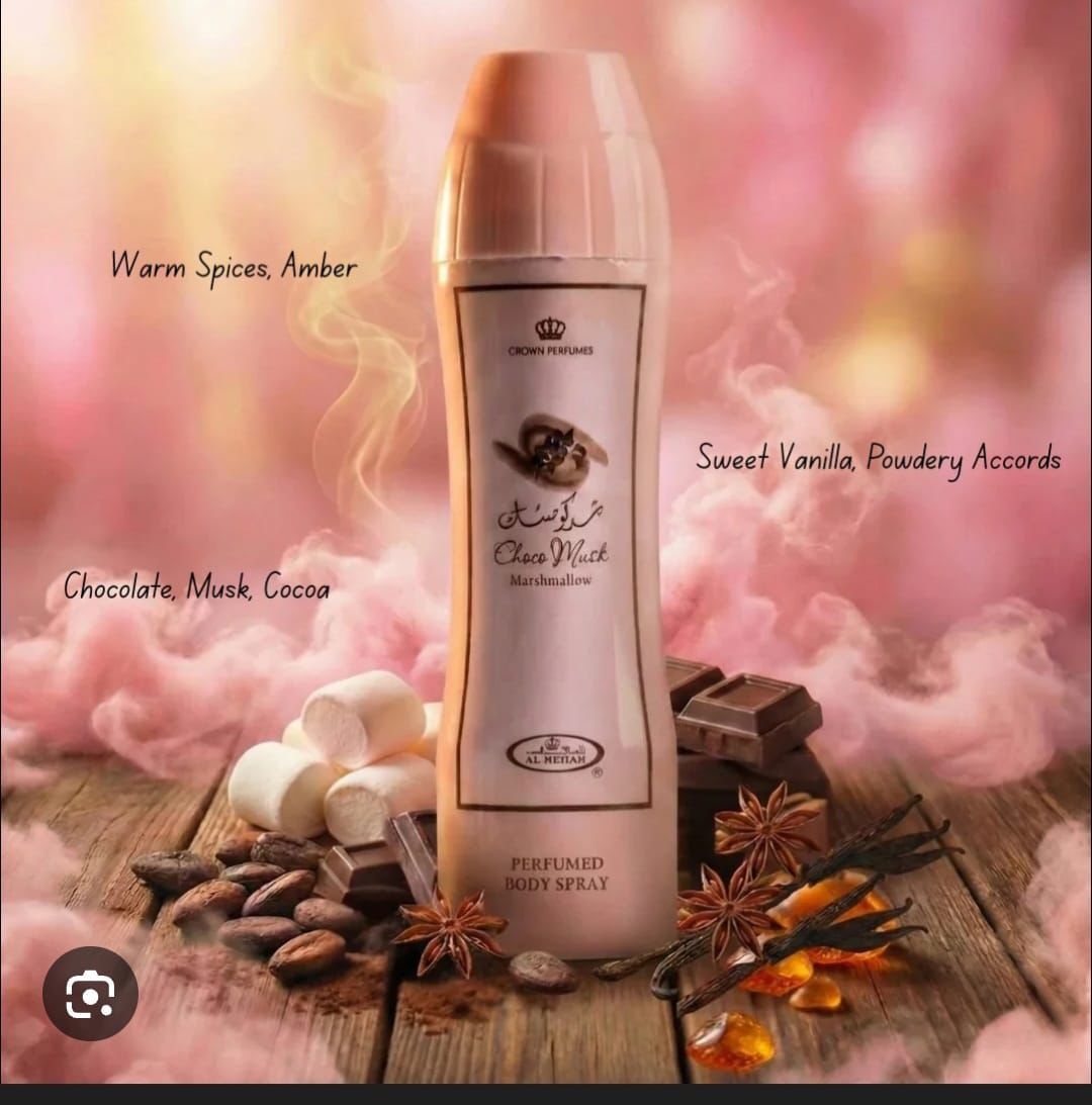 cdéodorant choco musk : 3 senteurs différents 